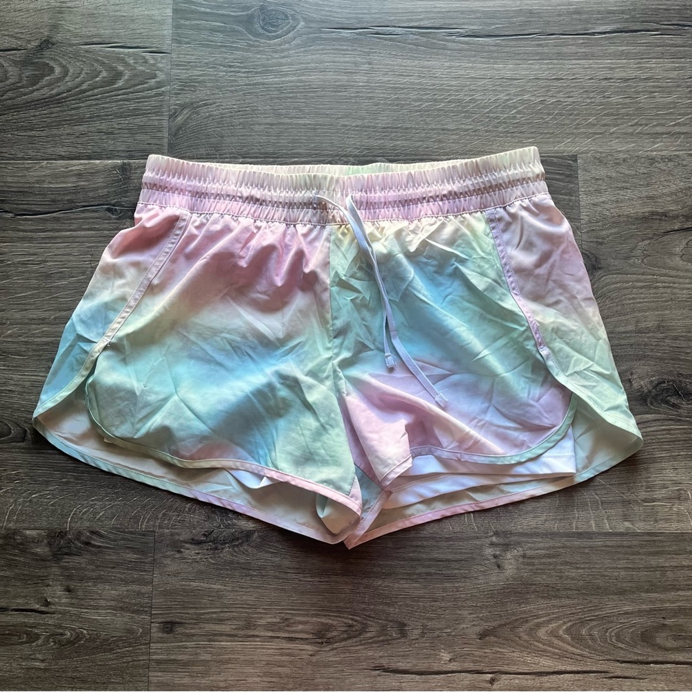 Velocity Pastel Rainbow Swim/Athletic Shorts